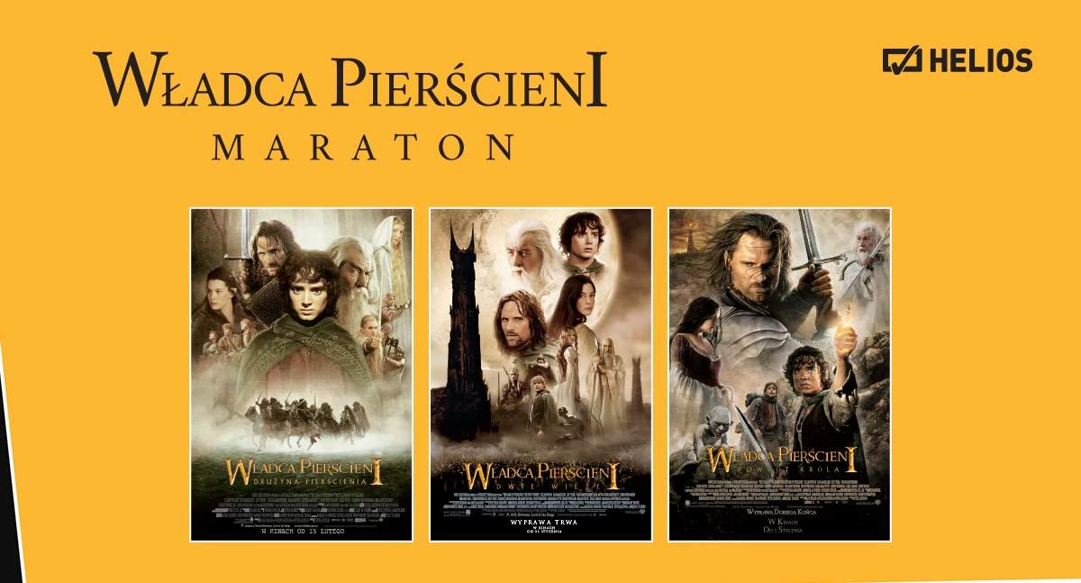 NOCNE MARATONY FILMOWE prezentują… epicki MARATON WŁADCY PIERŚCIENI!
