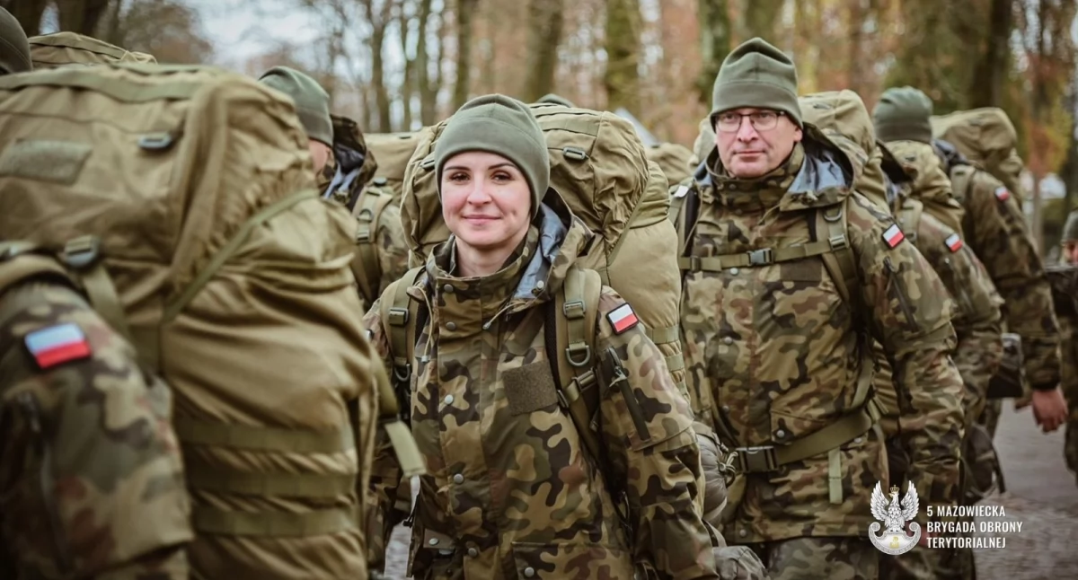 Nowi ochotnicy w szeregach 5 Mazowieckiej Brygady OT
