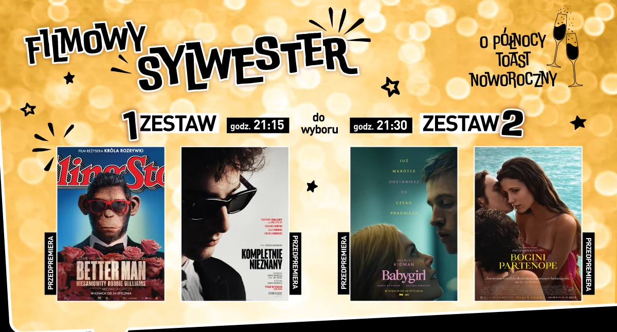Filmowy Sylwester z Kinem Helios