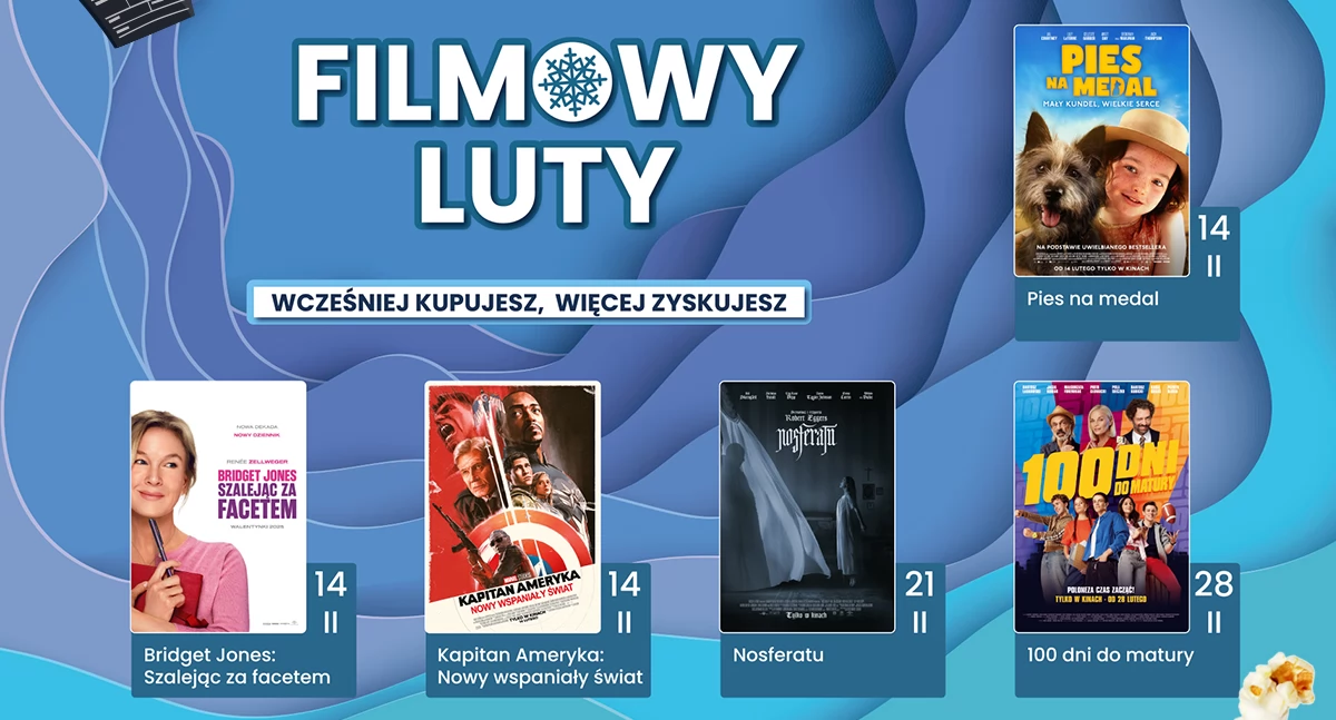 Filmowy Luty w siedleckim Kinie Helios - Wygraj bilety 