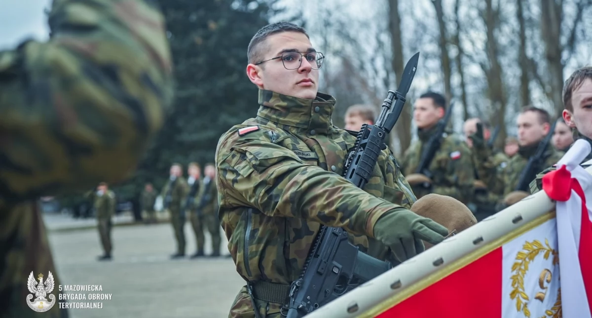 Przysięgą wojskową zakończyli „FERIE Z WOT”