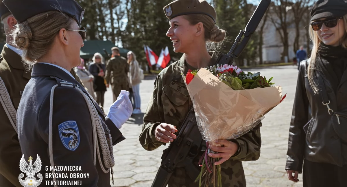 Przysięga wojskowa i promocja podoficerska  w 5 Mazowieckiej Brygadzie Obrony Terytorialnej