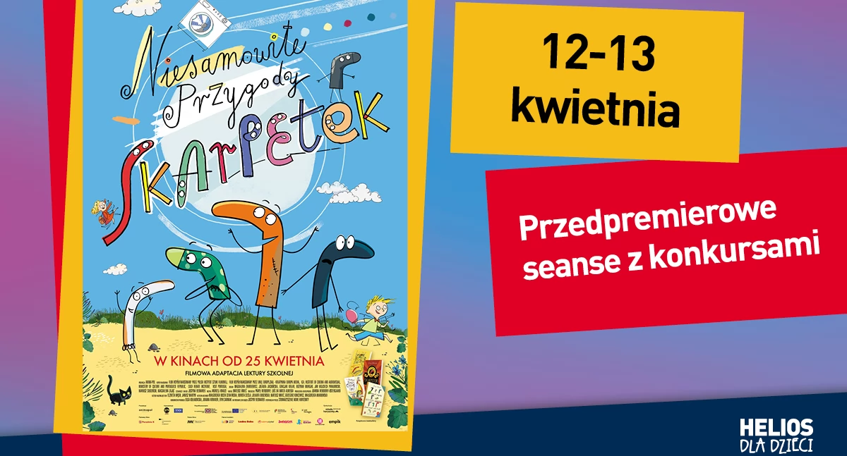 „Niesamowite przygody skarpetek” - wygraj bilety 