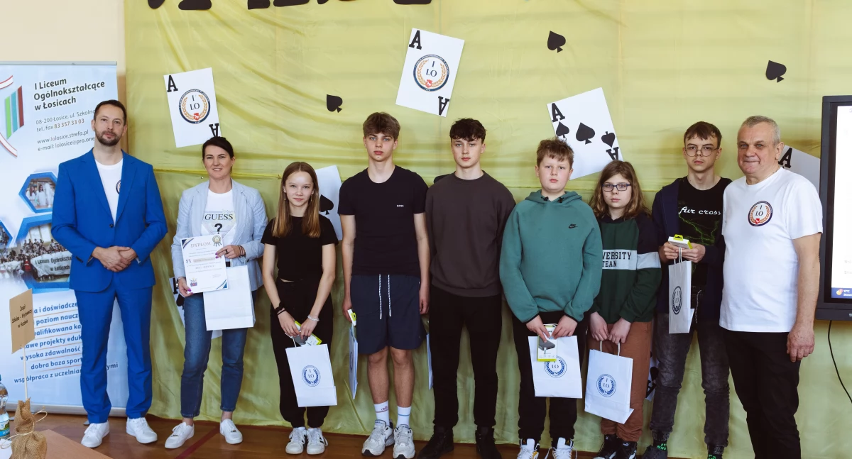„Asy w Jedynce” po raz szósty! Uczniowie z całego powiatu rywalizowali w Łosicach