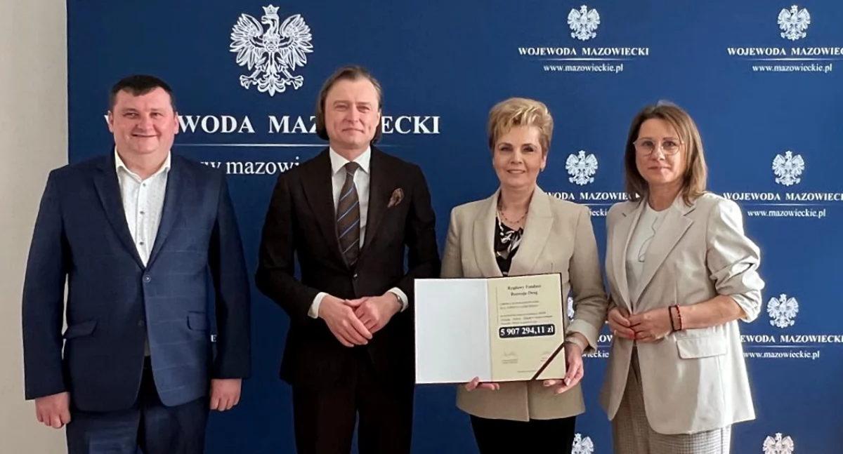 Powiat łosicki z dofinansowaniem – ponad 5,9 mln zł na rozwój infrastruktury drogowej