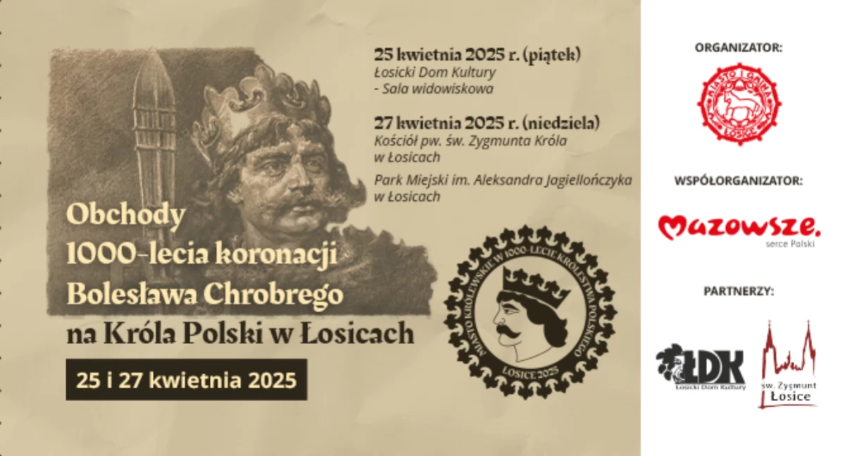 Zmiana harmonogramu obchodów 1000-lecia koronacji w Łosicach