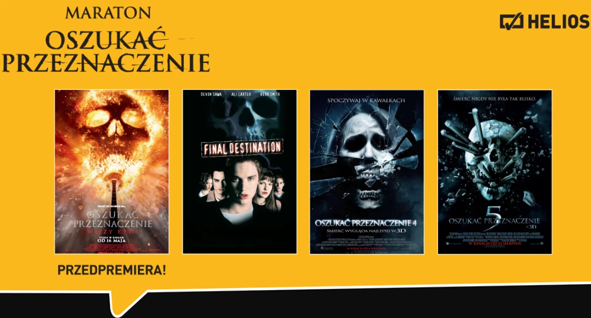 maraton filmowy - Oszukać przeznaczenie 