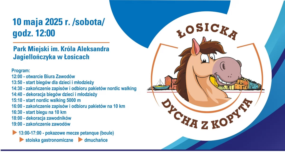 Łosice pobiegną z kopyta! Już 10 maja wielki biegowy dzień