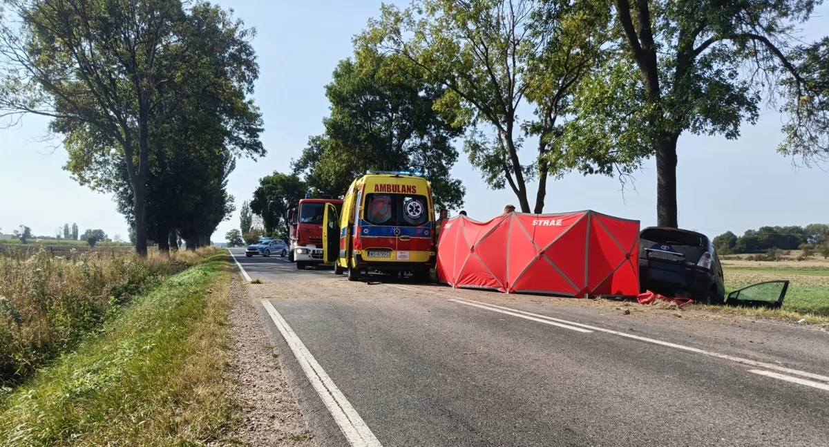 Tragiczny wypadek w Ostromęczynie. Policja apeluje o rozwagę za kierownicą