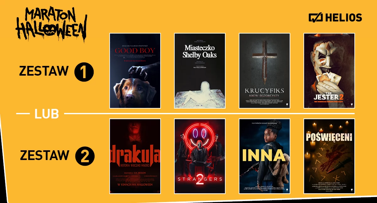 Filmowy Maraton Halloween w Kinie Helios