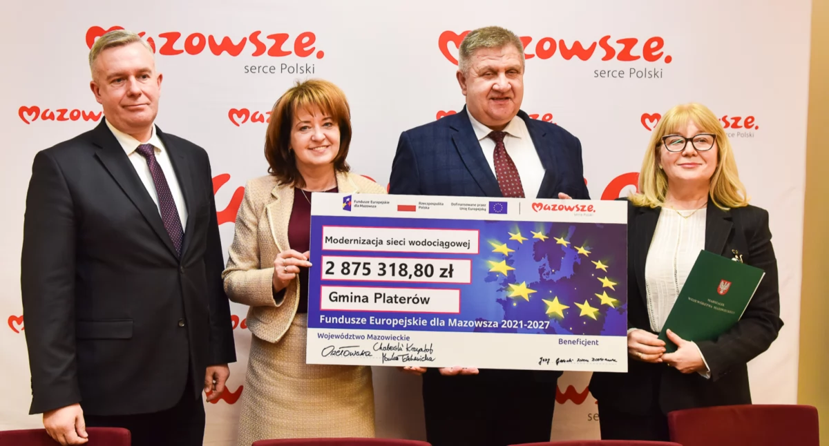Ponad 2,8 mln zł z UE dla gminy Platerów