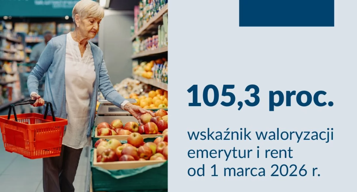 ZUS: od marca emerytury i renty w górę