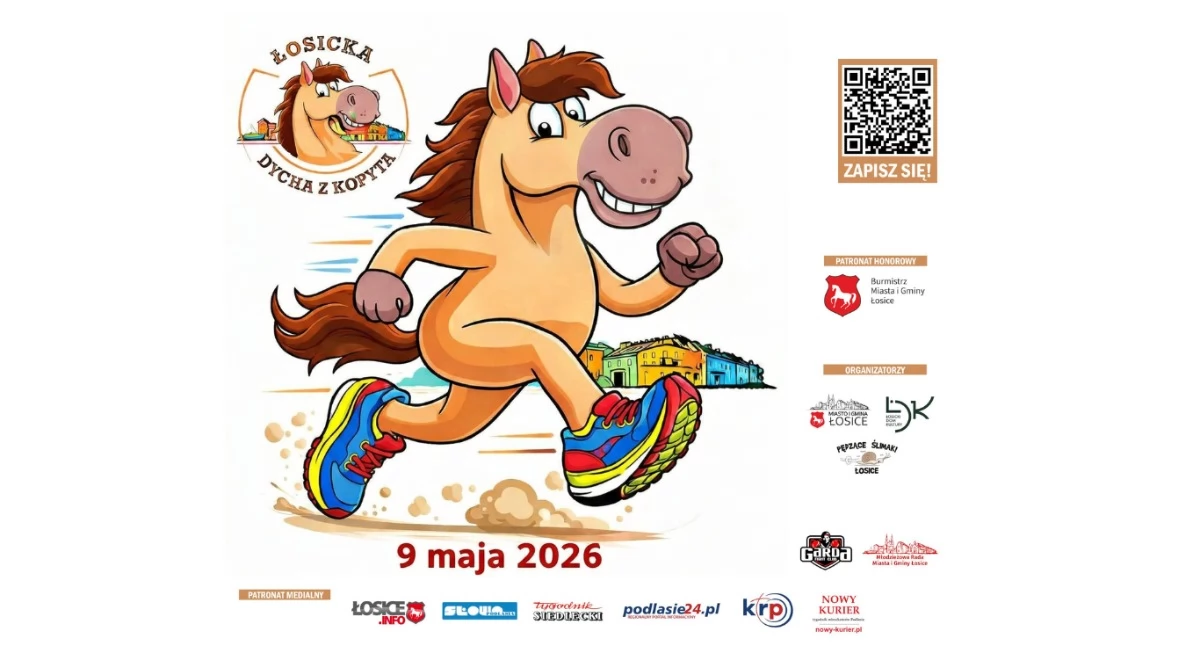 Ponad 200 zapisanych na Łosicką Dychę z Kopyta. Łosice szykują się na sportowe święto