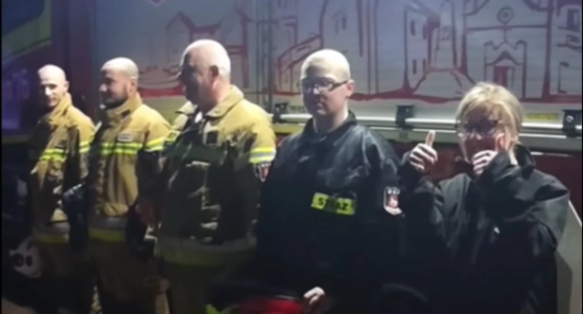 OSP Łosice z sercem do pomagania. Druhowie wspierają Fundację Cancer Fighters