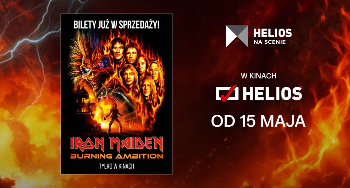 Iron Maiden: Burning Ambition w Helios na Scenie