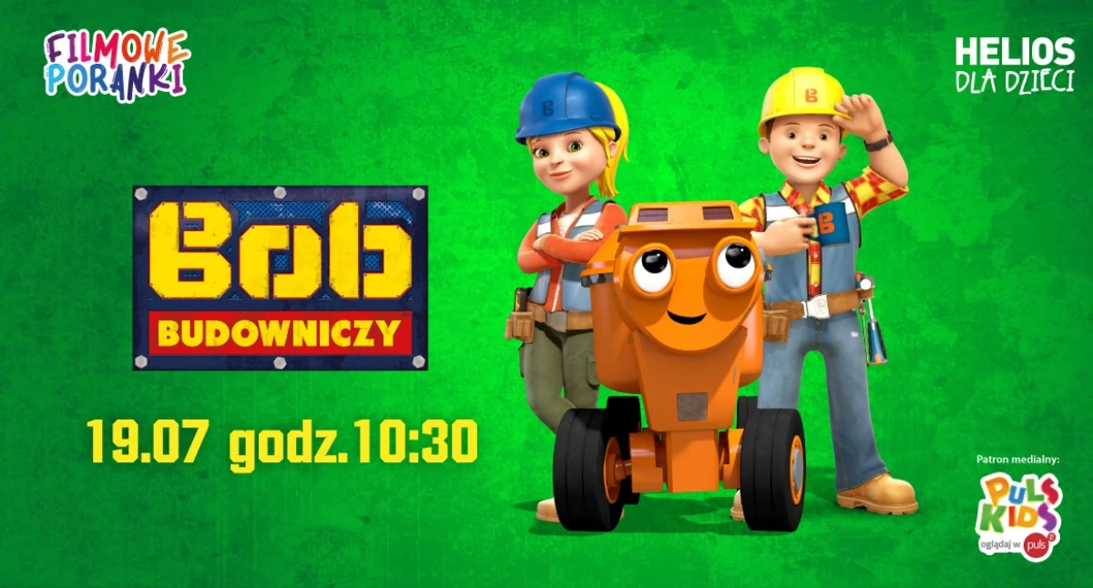 Bob Budowniczy bohaterem Filmowych Poranków w kinie Helios
