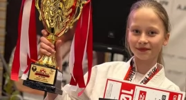 Sandra Niemińska znów ze złotem. Uczennica szkoły w Huszlewie obroniła tytuł mistrzyni Polski