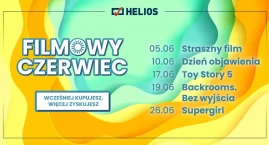 Filmowy czerwiec w Heliosie. Dla czytelników Łosice.&hellip;