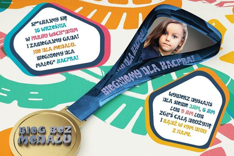 Bieg bez medalu - pomoc dla Kacpra w jego walce o życie