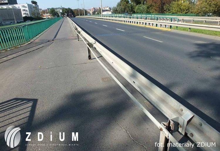 Utrudnienia w ruchu na moście Dmowskiego