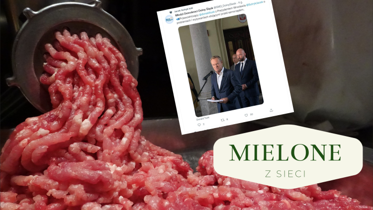 MIELONE Z SIECI Przy gościu tylko o ekogroszku, o TBS już nie