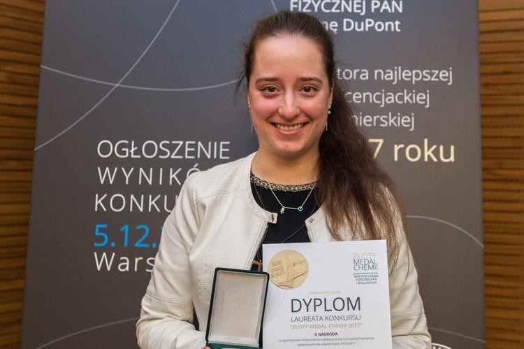 Srebrny Medal Chemii w rękach studentki z Wrocławia