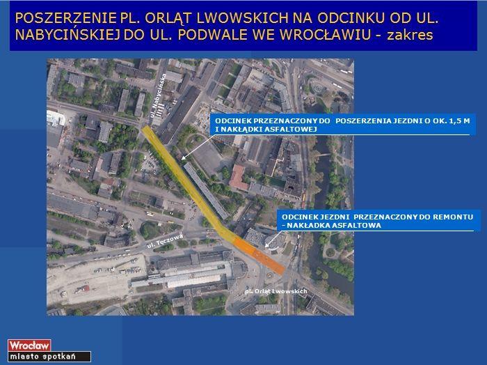 Plac Orląt Lwowskich idzie do remontu. Roboty mogą potrwać nawet do maja