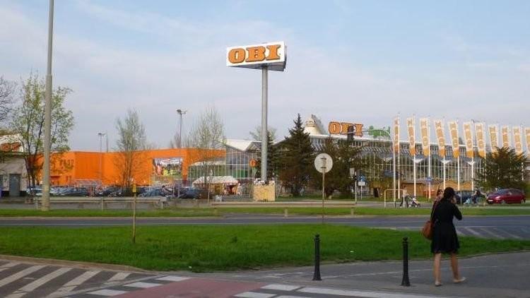 Wrocław: Pożar na terenie sklepu OBI przy ulicy Długiej