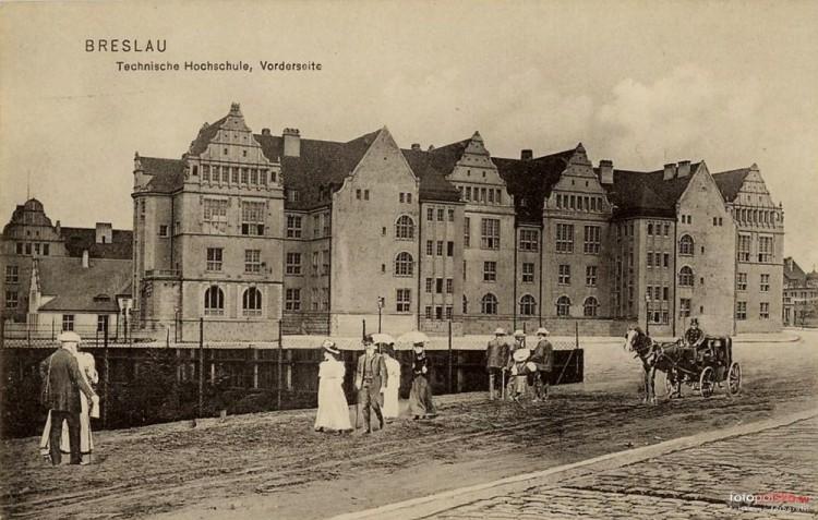 Wrocław dawniej i dziś: Politechnika Wrocławska