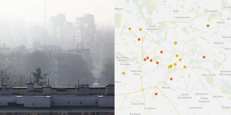 Smog we Wrocławiu. Normy szkodliwych pyłów przekroczone