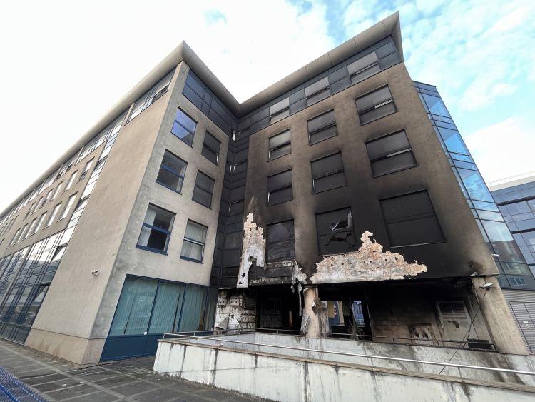 Wrocław: Pożar Uniwersytetu Przyrodniczego. Budynek wciąż jest zamknięty
