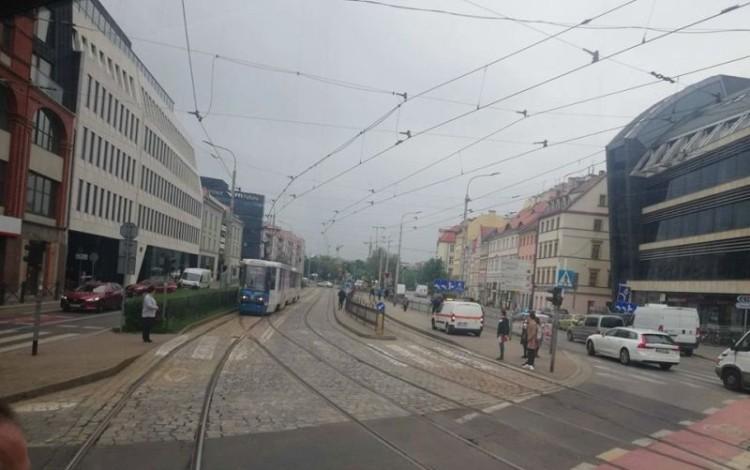 Awaria tramwaju w centrum. Były utrudnienia w ruchu
