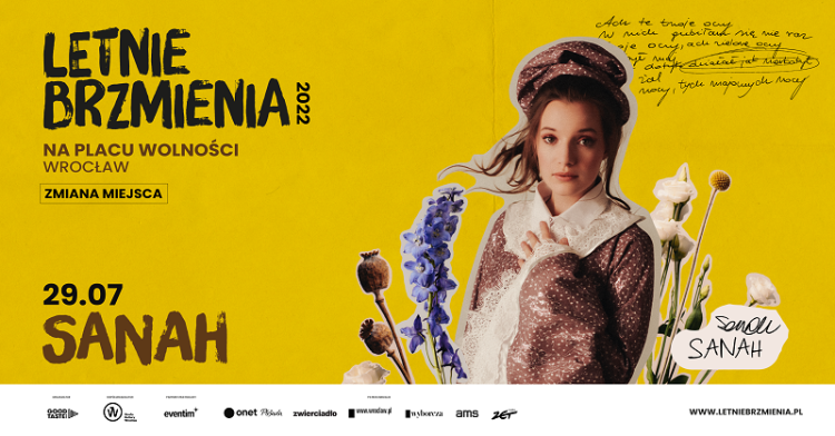Letnie Brzmienia. Koncert sanah na Placu Wolności!