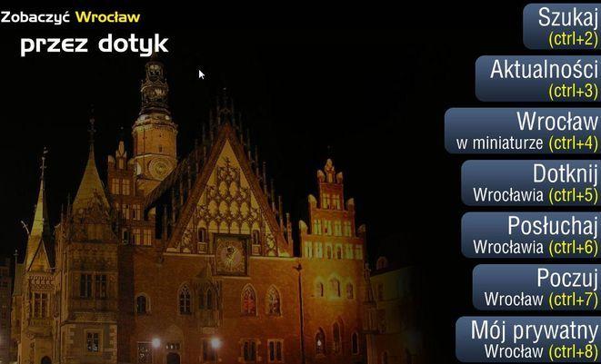 Dotknij Wrocławia w internecie, czyli poznawanie bez barier
