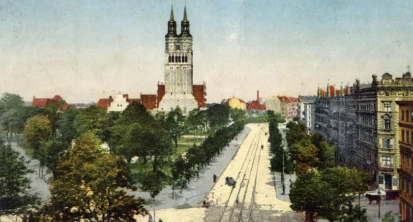 Ulica Legnicka sto lat temu. Ależ tu było zielono!