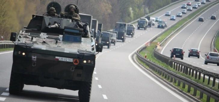 Uwaga kierowcy! Rozpoczynają się ćwiczenia, na drogach wojskowe kolumny