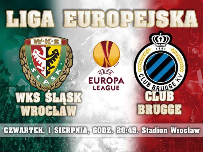 Kup bilet na dzisiejszy mecz pucharowy Śląska z Club Brugge