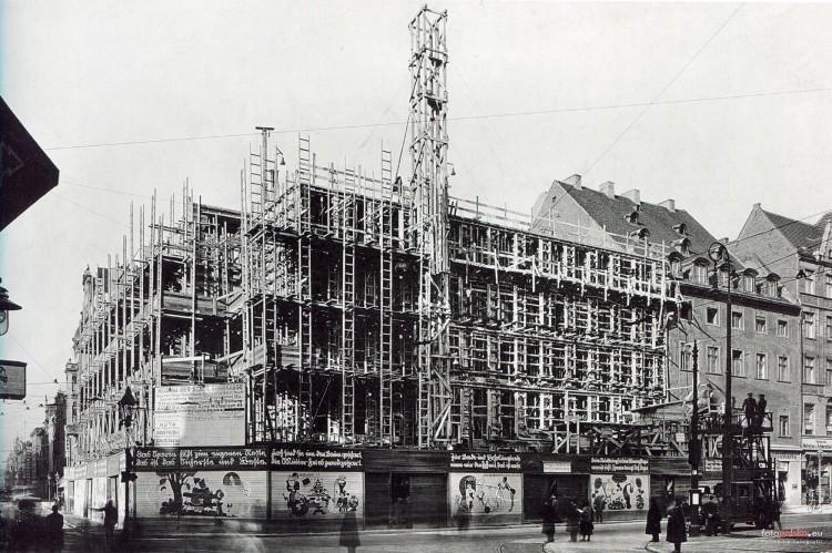 Tak Niemcy budowali pierwszy wieżowiec we Wrocławiu