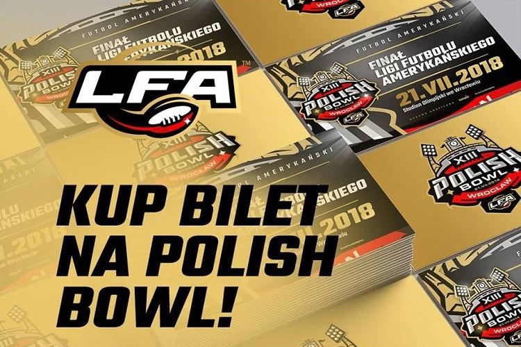 Ruszyła sprzedaż biletów na finał Ligi Futbolu Amerykańskiego - Polish Bowl