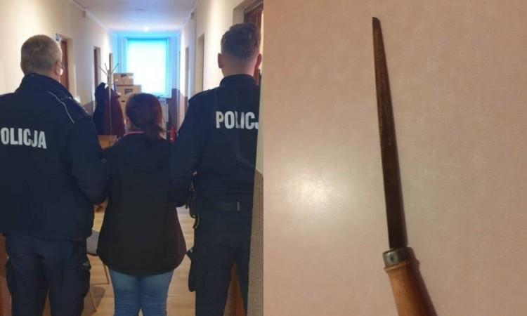 Sterroryzowała ekspedientkę pilnikiem i zażądała gotówki