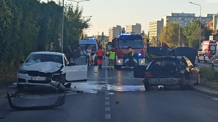 Karambol na Bardzkiej. Sprawcą kierowca autobusu MPK