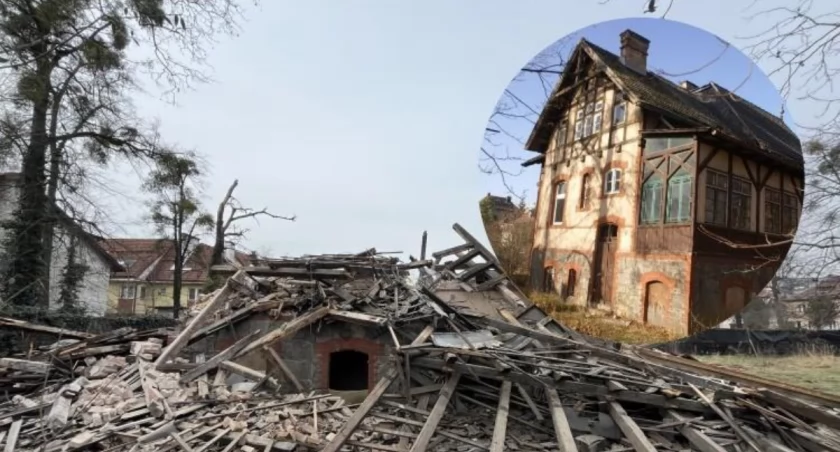 Zburzyli zabytkową willę, wciąż są bezkarni. Biegli mają badać rozbiórkę aż rok!
