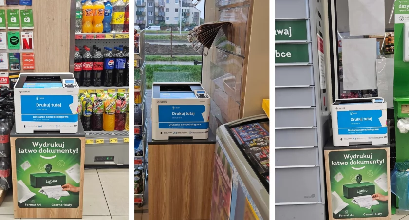 Żabka wprowadziła nową usługę. W sklepie czekają samoobsługowe drukarki