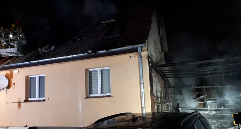 Wrocław. Duży nocny pożar na Kowalach