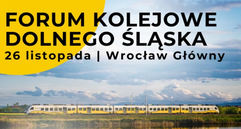 Forum Kolejowe Dolnego Śląska już we wtorek! 