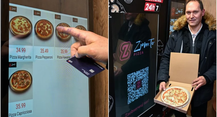 We Wrocławiu uruchomiono pizzomat. Sprawdziliśmy jak smakuje pizza, którą piecze maszyna
