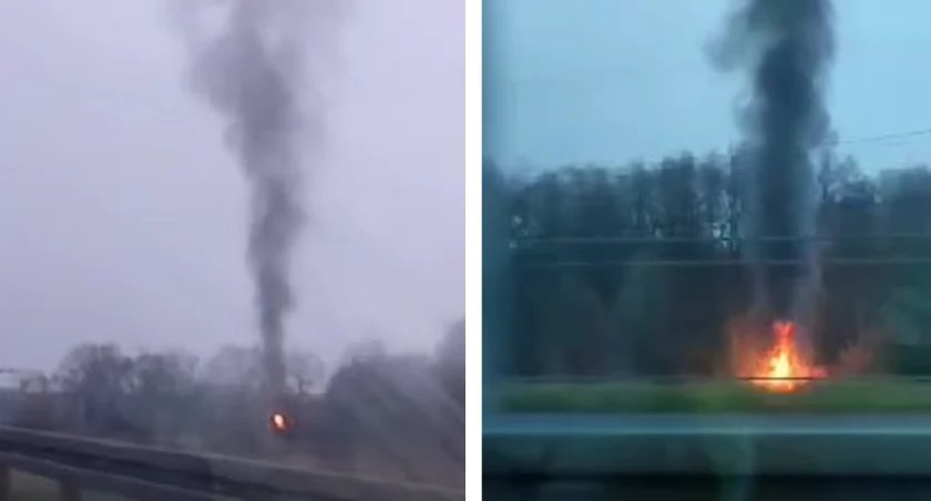 Słup dymu nad Wrocławiem. Co się pali?