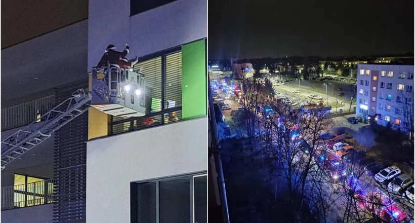 Wrocław: Wokół szpitala zaroiło się od straży. To był piękny gest!