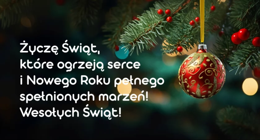 Życzenia bożonarodzeniowe - tylko mądre i krótkie! Skopiuj i wyślij 24.12.2024!