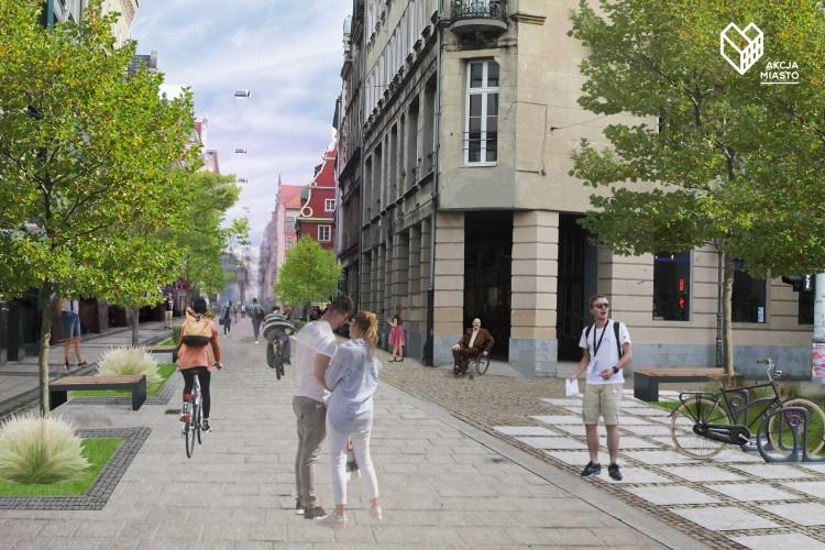 Dużo zieleni na ulicy Ruskiej? Nowa propozycja Akcji Miasto [ZOBACZ]